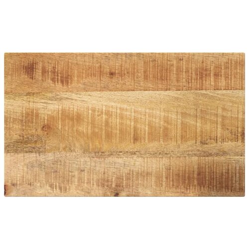  Ploča stola 60x20x3 8 cm Pravokutna Masivna Drvena Obrađena Mango Boja - Grubo drvo manga (prirodno) 60 x 20 cm 1 38 mm Slike