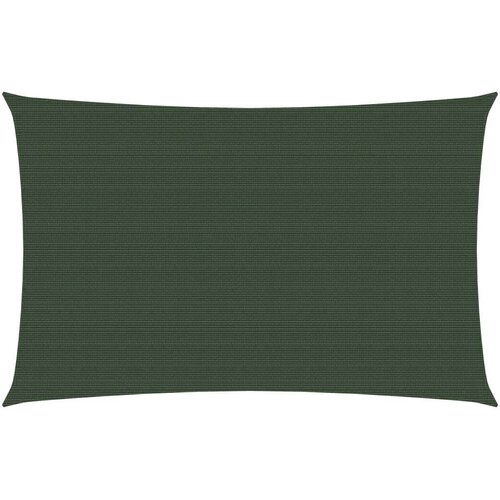 VidaXL Jedro za za&amp;scaron;titu od sunca 160 g/m&amp;sup2; tamnozeleno 2 x 4 m HDPE Slike