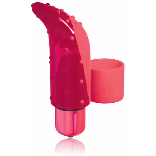 BMS Frisky Finger - vodoodporen vibrator za prste (roza)