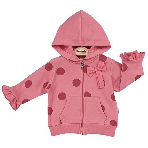  Duks za bebe sa kapuljačom 16797, Roze Cene