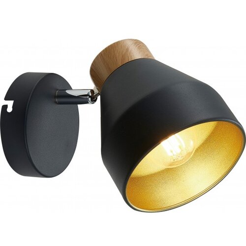 Mitea Lighting Spot lampa crno-zlatna 40W 1xE14 M162110 Cene