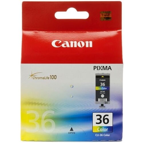 Canon CLI-36 barvna, originalna kartu&amp;scaron;a 12 ml Slike