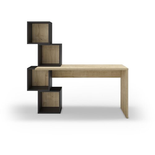 Marckeric Pisalna miza v hrastovem dekorju 60x154 cm Cubik &amp;ndash; Slike