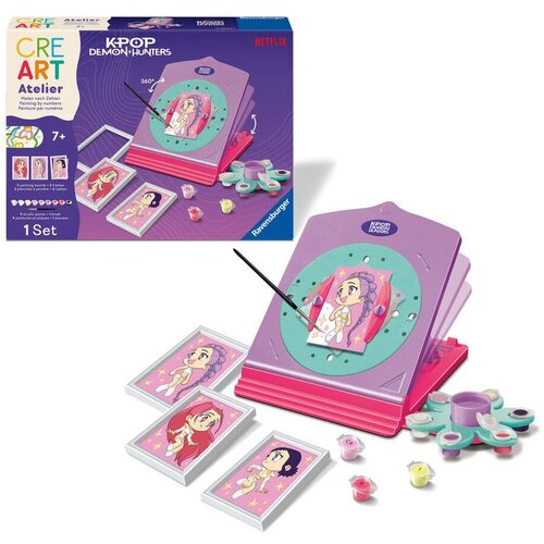 KPop Demon Hunters Ravensburger CreArt set za slikanje po brojevima Cijene