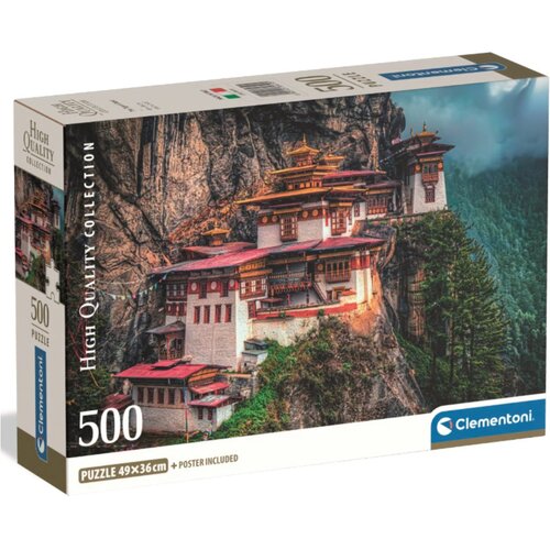 Clementoni HQC The Tigers Nest - Gnezdo tigrov, 500-delna sestavljanka - Cene
