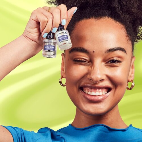 Rimmel London Nail Nurse 2-in-1 podlaga za lak z učvrstitvenim učinkom 12 ml Slike