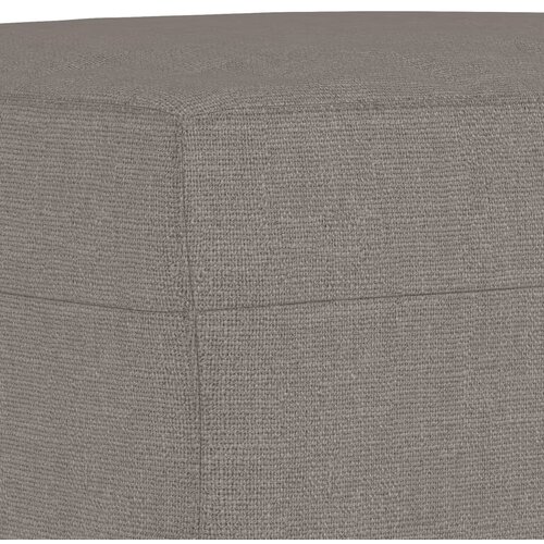  3-dijelni set sofa s jastucima smeđesivi od tkanine Slike