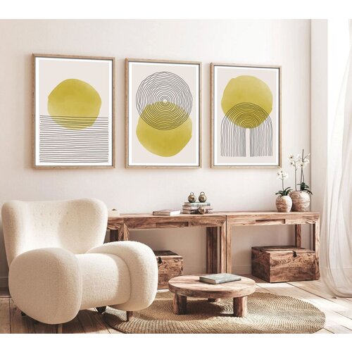 WALLXPERT dekorativna slika iz 3 dela Huhu144 50 x 35 Cene