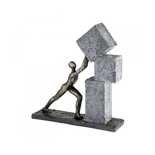 Casablanca GmbH - Skulptura - Stacking Poly, bronze/black Slike