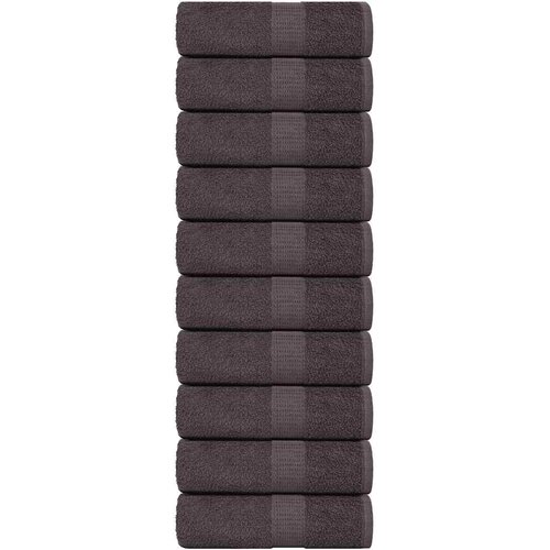  Ručnici za goste FROGN 10 kom antracit 30x50 cm 360 g/m² Cene