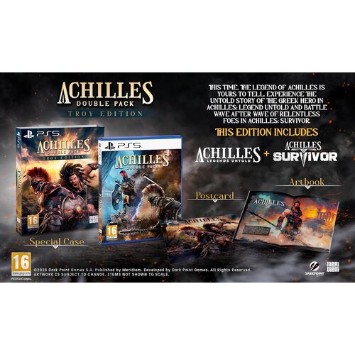 Achilles Double Pack Troy Edition (PS5) Slike