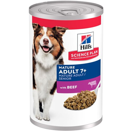 Hill’s Science Plan Mature Adult 7+ 6 x 370 g - Govedina (6 x 370 g) Cijene