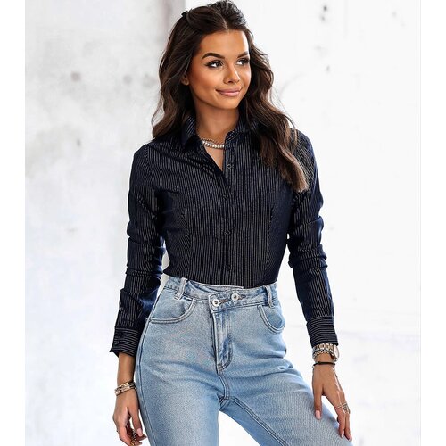 Gemre Navy blue women's shirt Domma Cijene