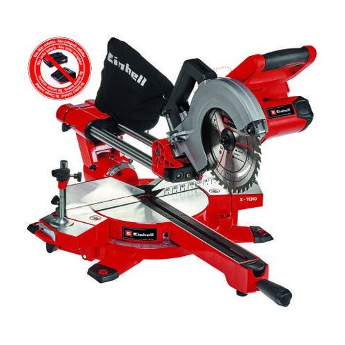 Einhell Expert akumulatorska potezna preklopna pila Power X-Change TE-SM 36/210 Li-Solo Slike