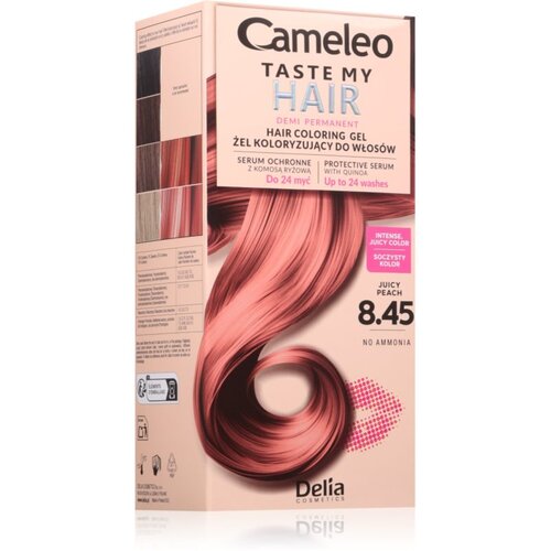 Delia Cosmetics Cameleo Taste My Hair začasna barva za lase odtenek 8.45 Juicy Peach 1 kos Slike