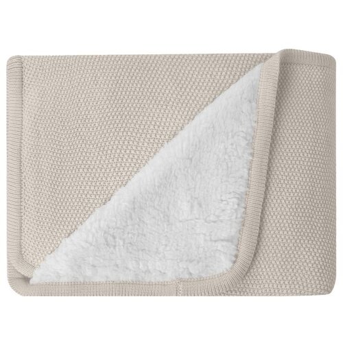 Kikka Boo pleteno dvostrano baby ćebence sherpa 75x100 dream big beige ( KKB12048 ) Cene
