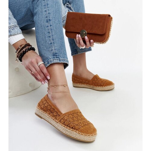 Gemre Brown lace platform espadrilles Samra Cijene