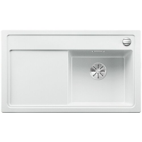 Blanco sudoper ZENAR 45 S InFino SILGRANIT BIJELA, bez pribora, BAZEN DESNO, s dalj. upr. Slike