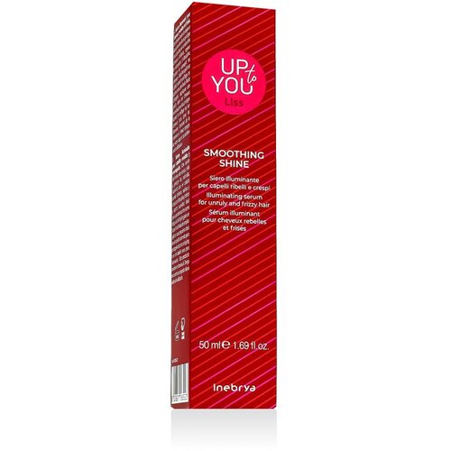 Inebrya Up To You Liss Smoothing Shine serum za lase neukrotljivi in po&amp;scaron;kodovani lasje 50 ml unisex Slike
