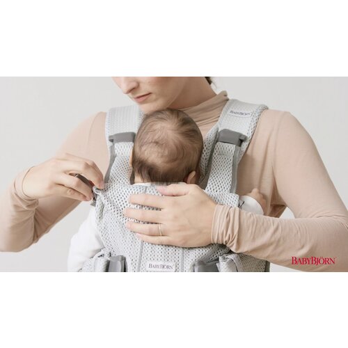 Baby Bjorn ergonomska nosiljka one air mesh pearly pink Slike