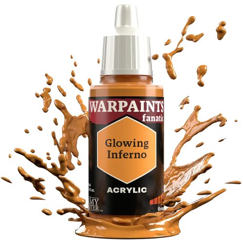 The Army Painter Warpaints Fanatic: Oranges - Glowing Inferno Slike