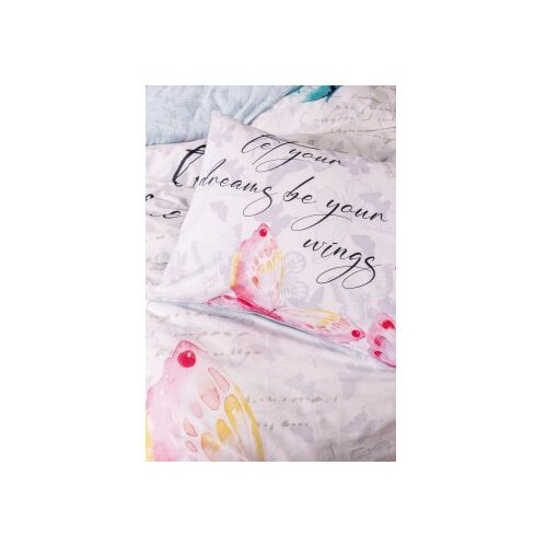 Lessentiel Maison Ranforce posteljina (160x220) Wings Mint Slike