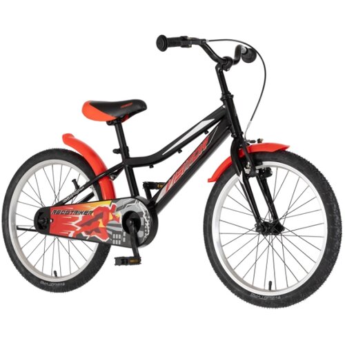 Visitor Bicikl kids redstriker 20" 10" v-brake kontra 115-135cm (20") crno crveni Cene