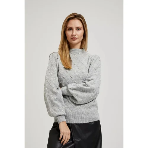 Moodo Sweater with fluffy sleeves