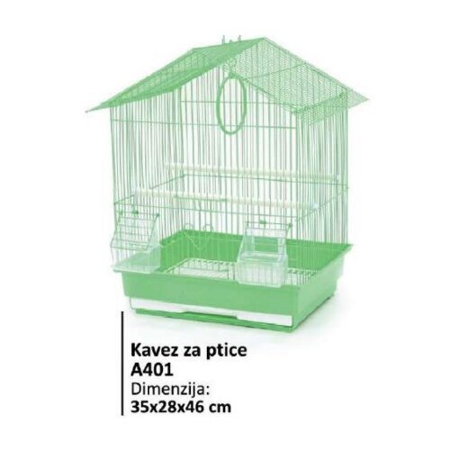 Gama Pet kavez za ptice A401 kuća 35x28x46cm Slike