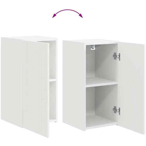 Komplet TV omaric 4 pcs Bela Konstruiran les - - Bela - 61.16 - 30 x 31 x 60 cm - 2025-vidaXL-Uvoz_2 Slike
