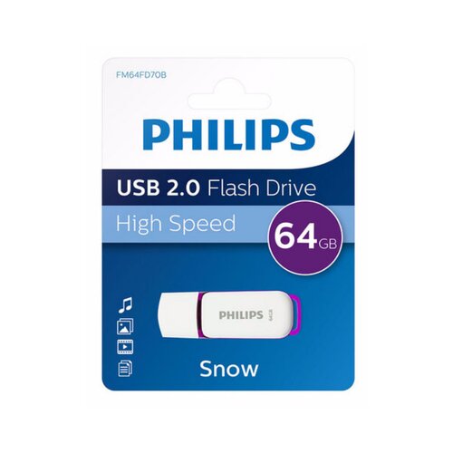 Philips USB memorija 2.0 64GB Snow Edition Purple Cijene