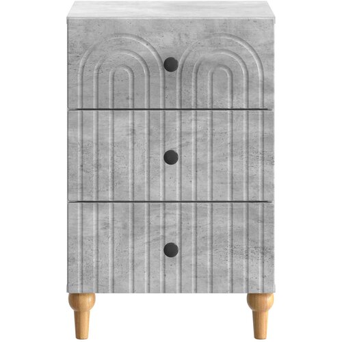  Noćni ormar s ladicama 43x 41 x 66,5 cm Konstruirano drvo Slike