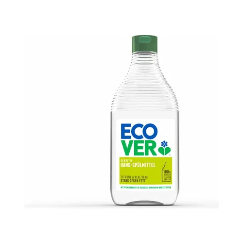 Ecover Detergent za pomivanje posode z limono in aloe vero - 450 ml