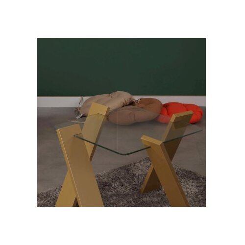 Hanah home Sto za kafu Roman Mini Mustard Cene