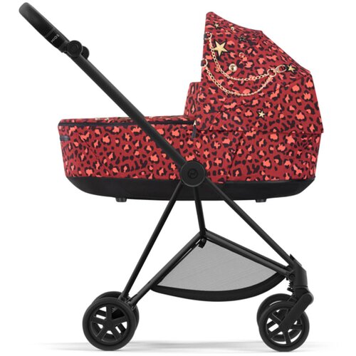 Cybex Ko&amp;scaron;ara za voziček Rosenrot Mios Lux Platinum dark red Slike