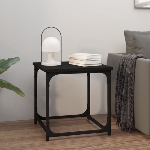 vidaXL Bočni stolić crni 40 x 40 x 40 cm od konstruiranog drva Cijene