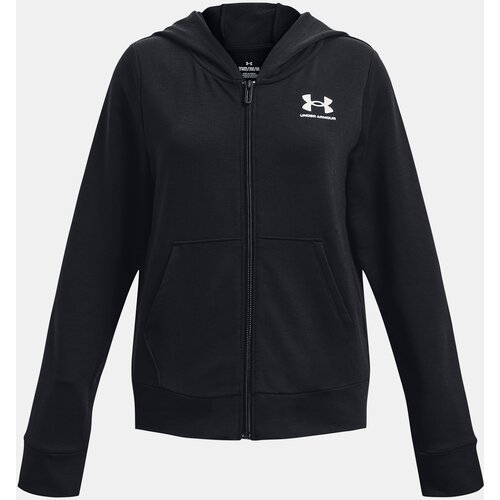 Under Armour Hoodie UA Rival Terry FZ Hoodie-BLK - Girls Cijene