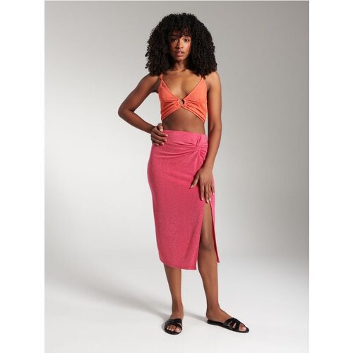 Sinsay ženski crop top u stilu negližea 8979J-22X Slike