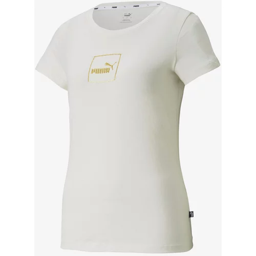 Puma SUMMER GRAPHIC TEE Ženska sportska majica, bijela, veličina