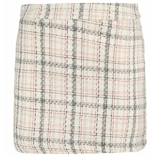 Trendyol Ecru Mini Skirt Slike