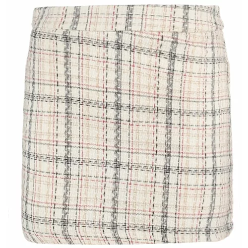 Trendyol Ecru Mini Skirt