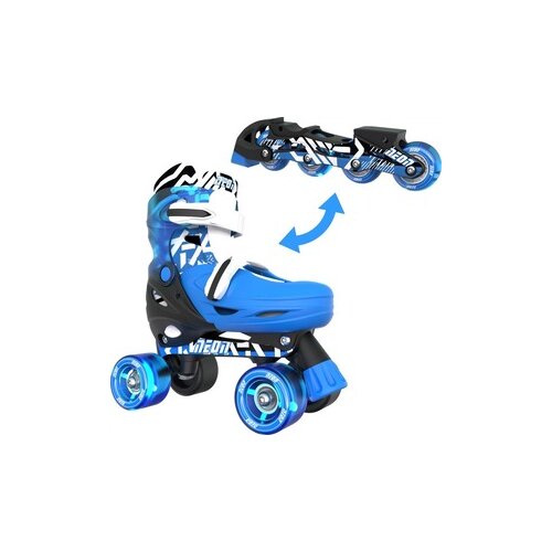  yvolution neon combo roleri (veličina 33-37) goteki blue 4l/13l/16l cl 4pk Slike