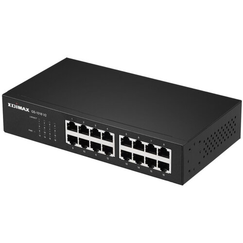 Edimax STIKALO 16-PORT 100/1000 Managed Rackmount (GS-1016), (20518212) Cene