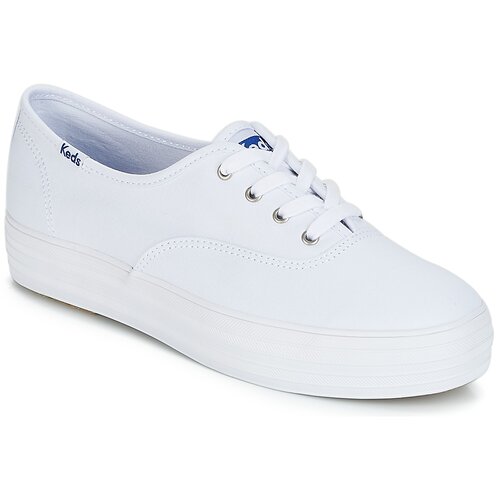 Keds Nizke superge TRIPLE CORE CANVAS Bela Cene
