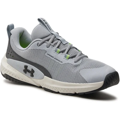 Under Armour Men's UA Dynamic Select Training Shoes Mod Gray/Castlerock/Metallic Black 9,5 Fitness cipele