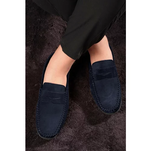 Ducavelli Naran Genuine Leather Men's Casual Shoes, Loafers, Lightweight Shoes, Suede Shoes.