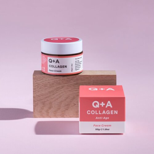 Q+A collagen krema za učvr&amp;scaron;ćivanje kože s kolagenom 50 g za žene Slike
