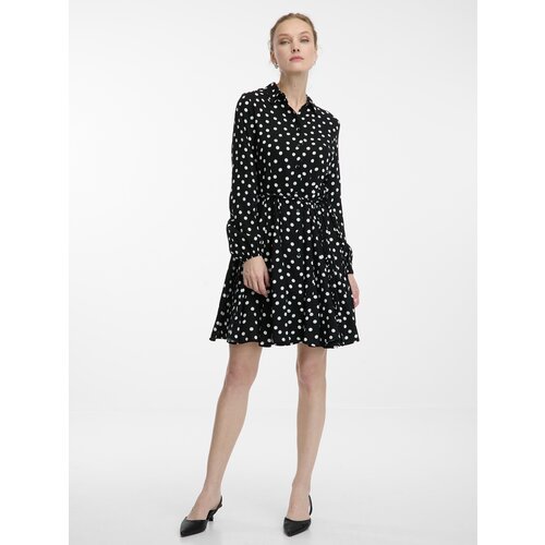 Orsay Black women&amp;#039;s knee-length shirt dress - Women&amp;#039;s Slike