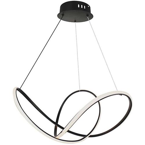  LED prigušiva luster na sajli LED/50W/230V 3000K crna Cene