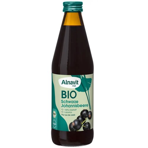 Alnavit Bio matični sok črnega ribeza - 330 ml Slike